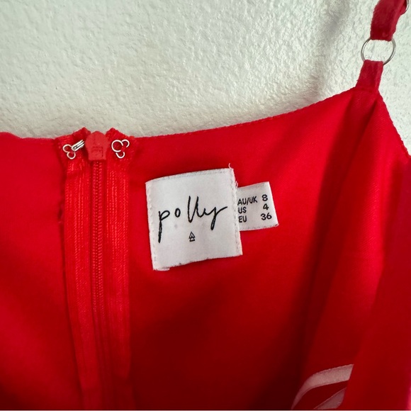 Princess Polly Love Lane Red Mini Dress - Picture 5 of 6